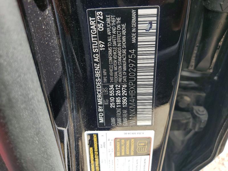 Aukcja sprzedaży 2023 Mercedes-benz Glc, vin: W1NKM4HBXPU029754, numer aukcji: 57942396