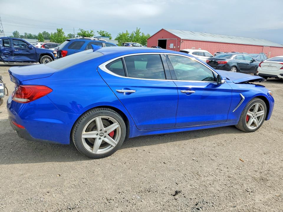 Aukcja sprzedaży 2019 Genesis G70, vin: KMTG54LE1KU010788, numer aukcji: 55313866