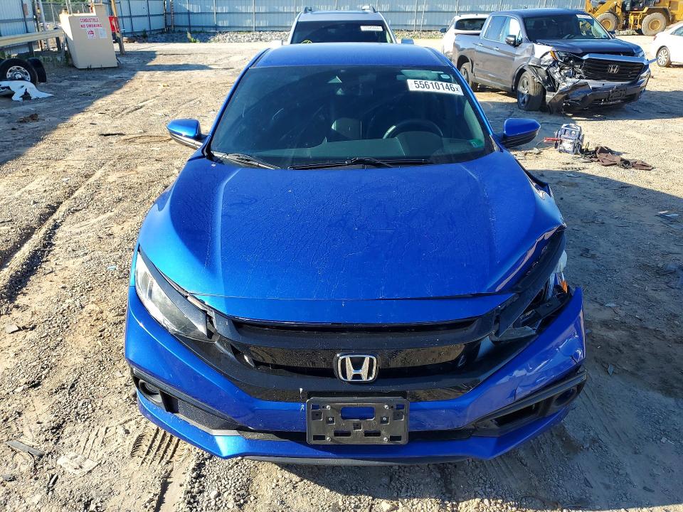 55610146 :رقم المزاد ، 19XFC2E89LE025227 vin ، 2020 Honda Civic مزاد بيع