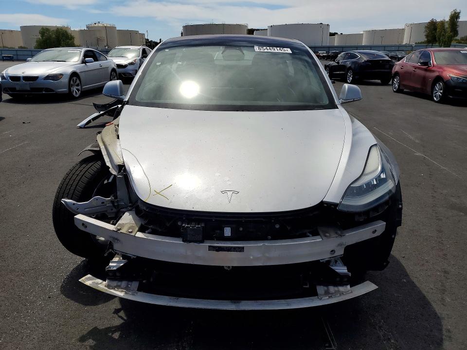 2018 Tesla Model 3 მანქანა იყიდება აუქციონზე, vin: 5YJ3E1EB4JF091193, აუქციონის ნომერი: 85449145