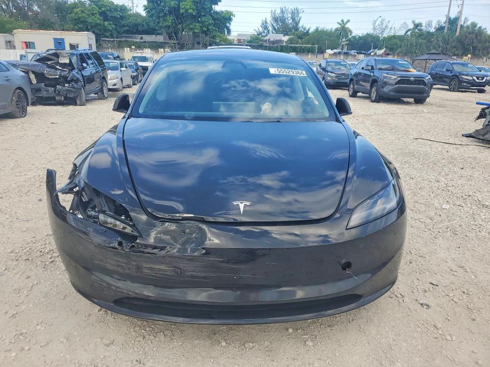 Auction sale of the 2025 Tesla Model 3, vin: 5YJ3E1EA9SF985280, lot number: 55529366