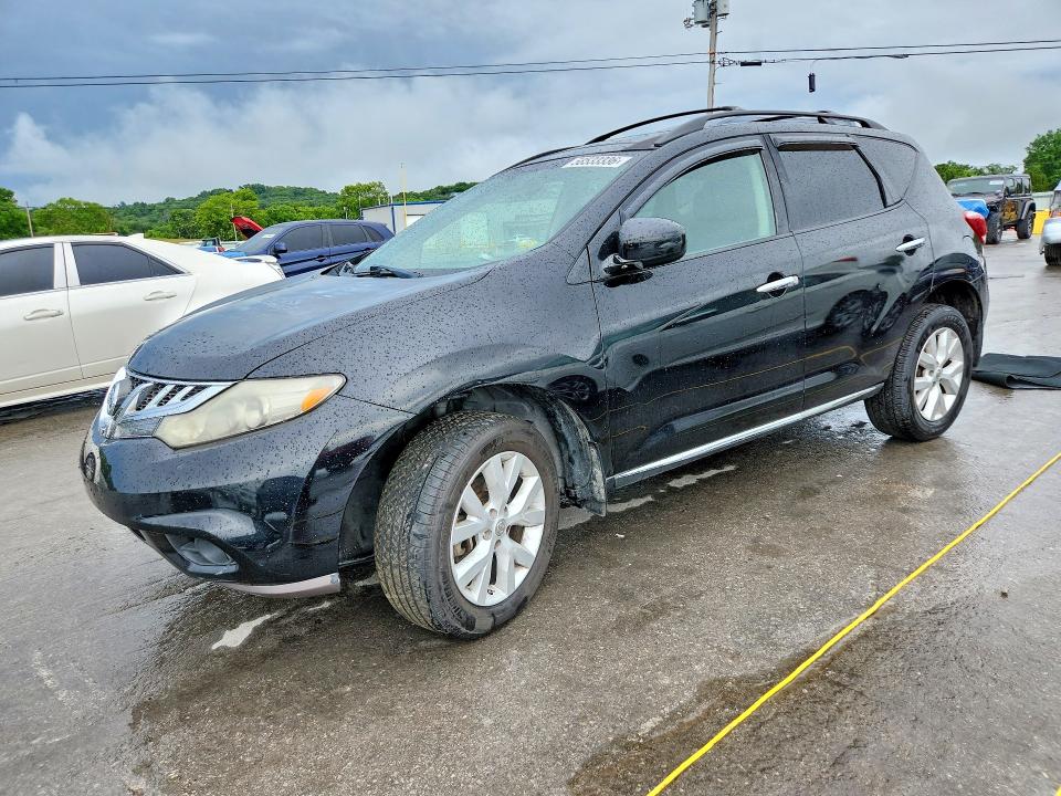Продажа на аукционе авто 2012 Nissan Murano, vin: JN8AZ1MU8CW100382, номер лота: 58533336