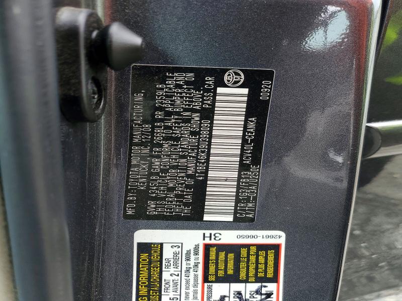 Продажа на аукционе авто 2009 Toyota Camry, vin: 4T1BE46K39U398090, номер лота: 57622056