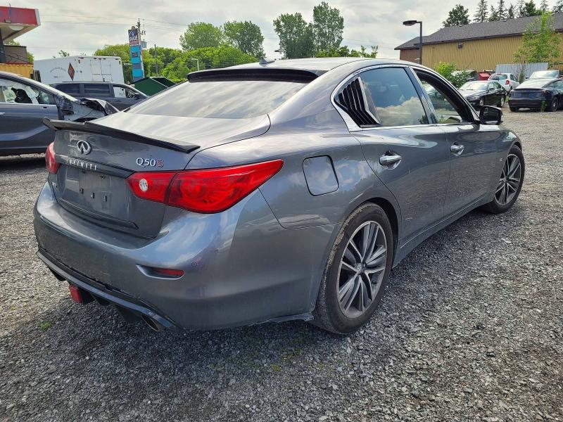 57654686 :رقم المزاد ، JN1BV7AR3FM390032 vin ، 2015 Infiniti Q50 مزاد بيع