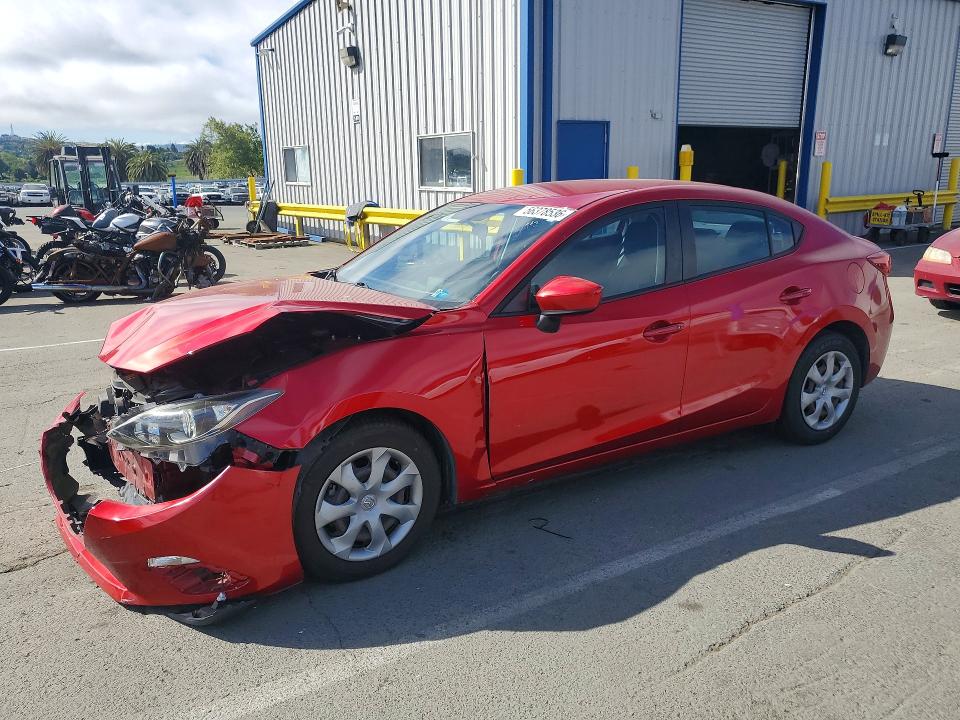 2014 Mazda 3 მანქანა იყიდება აუქციონზე, vin: JM1BM1U71E1139842, აუქციონის ნომერი: 56378536