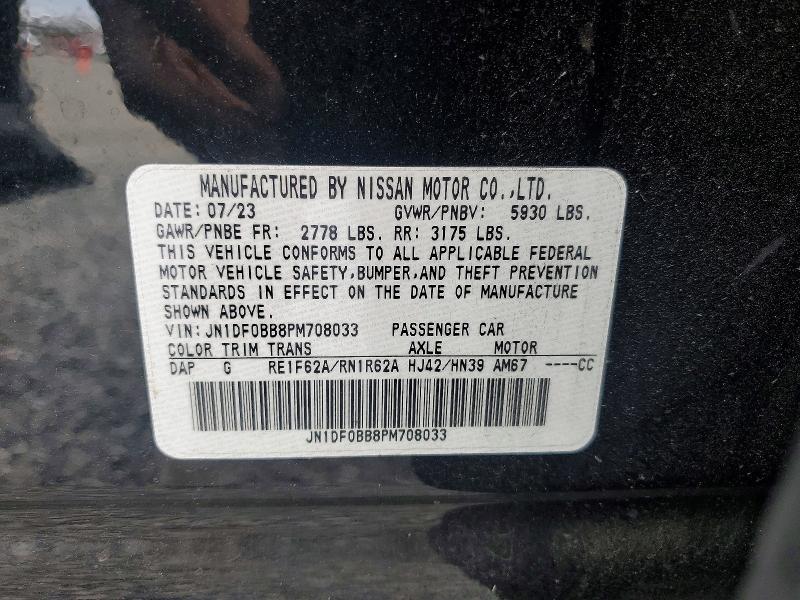 Aukcja sprzedaży 2023 Nissan Ariya, vin: JN1DF0BB8PM708033, numer aukcji: 55809396