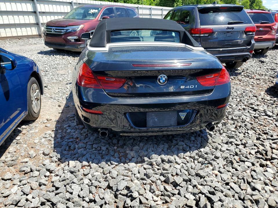 2015 Bmw 640 მანქანა იყიდება აუქციონზე, vin: WBALW7C55FD596099, აუქციონის ნომერი: 55273836