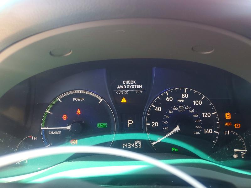 58608496 :رقم المزاد ، JTJBC1BA9A2030838 vin ، 2010 Lexus Rx مزاد بيع