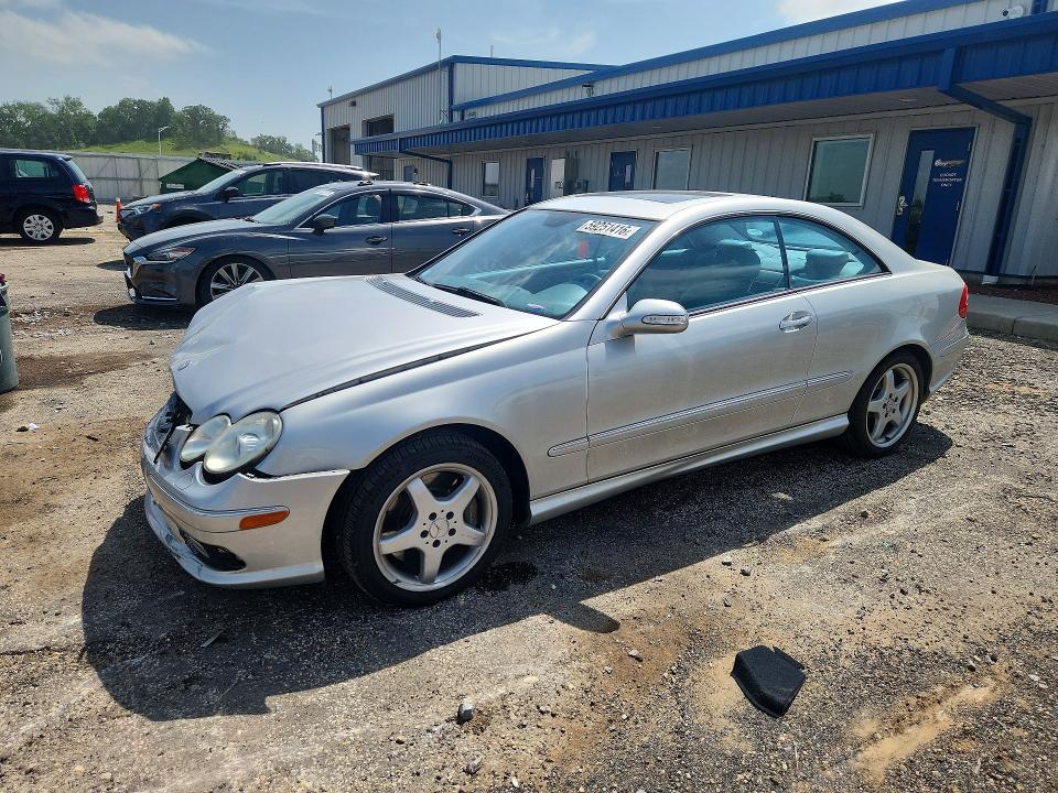 2003 Mercedes-benz Clk მანქანა იყიდება აუქციონზე, vin: WDBTJ75J53F041082, აუქციონის ნომერი: 59251416