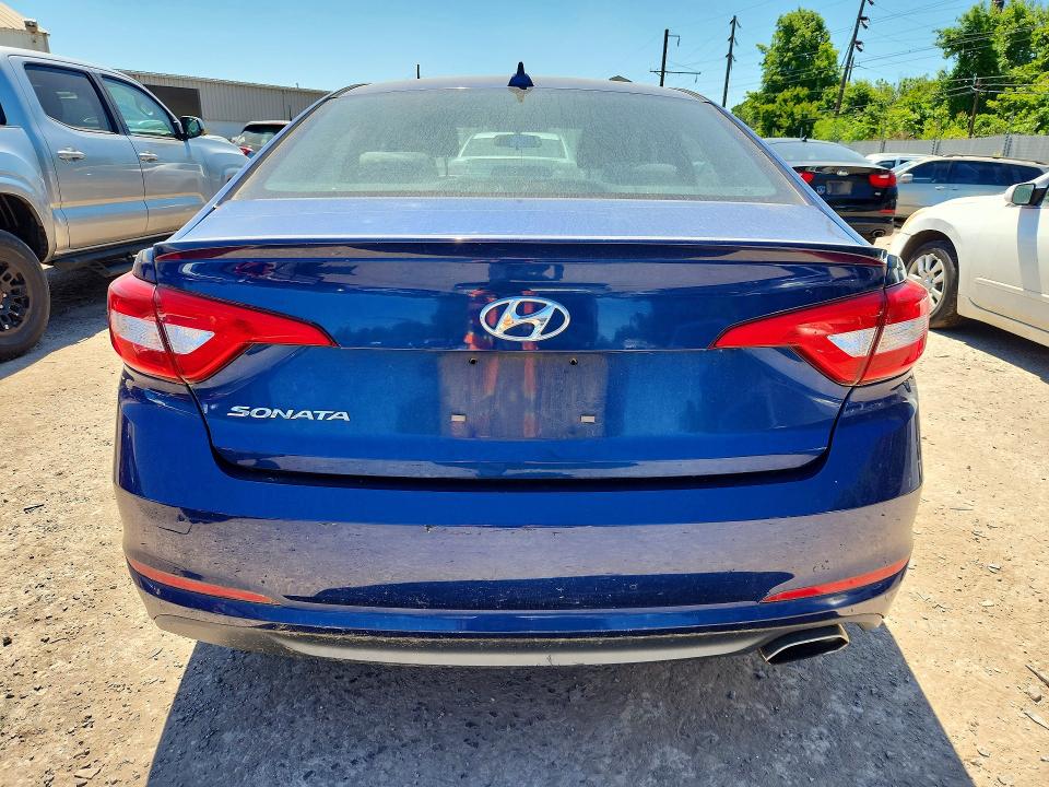 55921086 :رقم المزاد ، 5NPE24AF6GH409367 vin ، 2016 Hyundai Sonata مزاد بيع