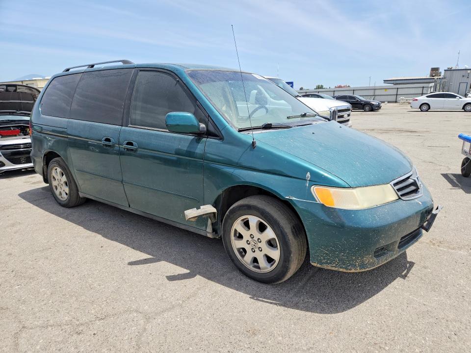 55653696 :رقم المزاد ، 2HKRL18602H519343 vin ، 2002 Honda Odyssey مزاد بيع