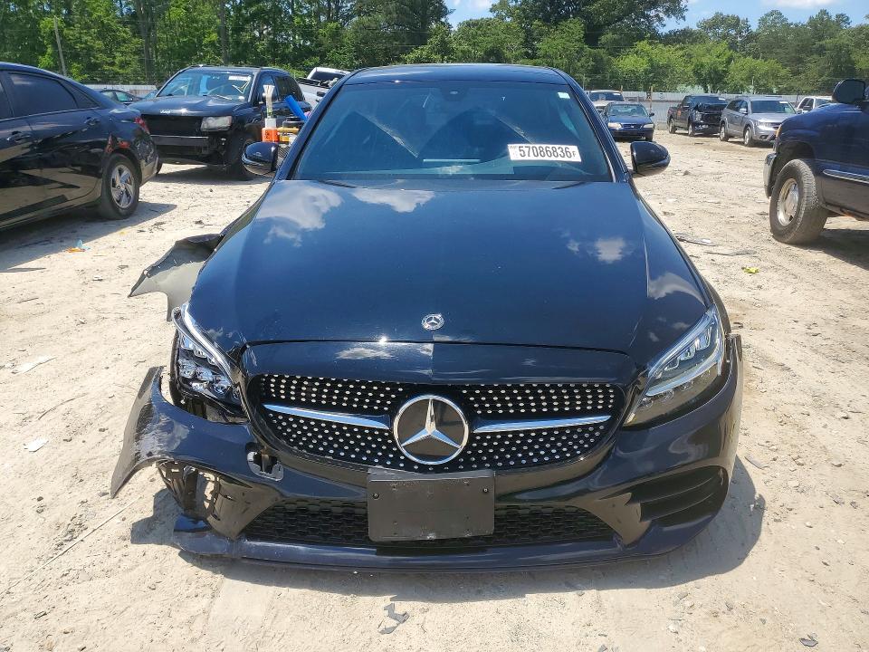 2021 Mercedes-benz C მანქანა იყიდება აუქციონზე, vin: W1KWF8EB1MR611289, აუქციონის ნომერი: 57086836
