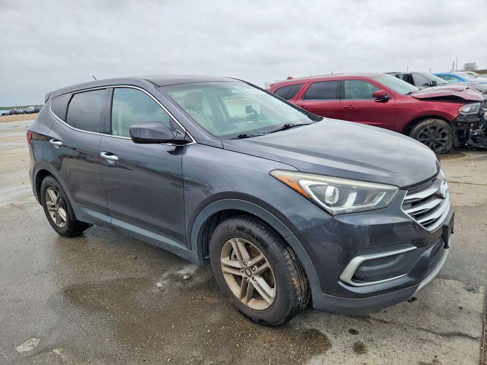 58014876 :رقم المزاد ، 5XYZTDLB1JG567011 vin ، 2018 Hyundai Santa Fe Sport مزاد بيع