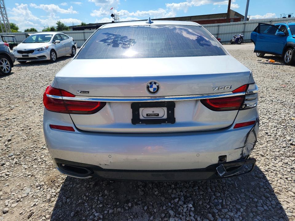 Продаж на аукціоні авто 2016 Bmw 750, vin: WBA7F2C55GG419198, номер лоту: 58014756