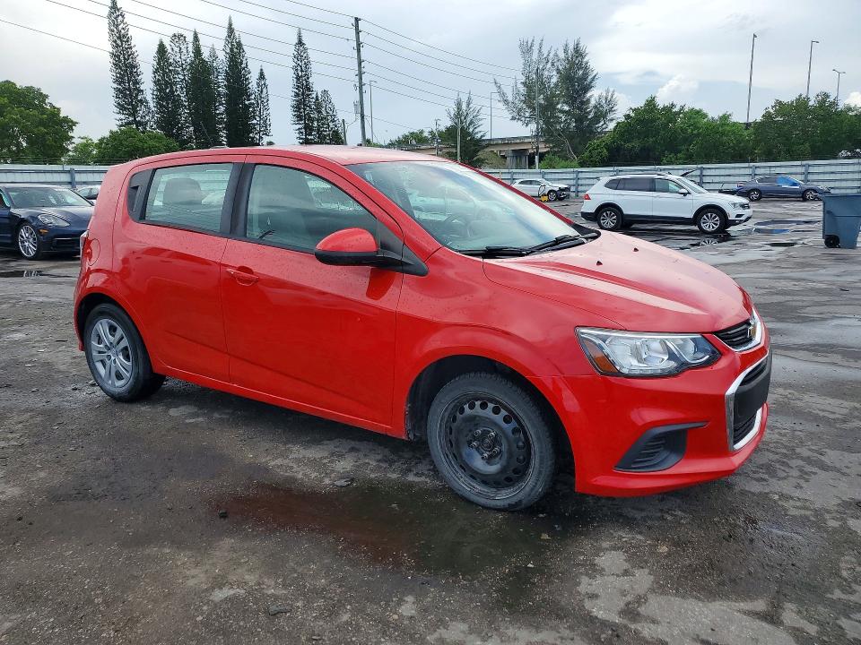 2020 Chevrolet Sonic მანქანა იყიდება აუქციონზე, vin: 1G1JG6SB6L4122062, აუქციონის ნომერი: 58957316