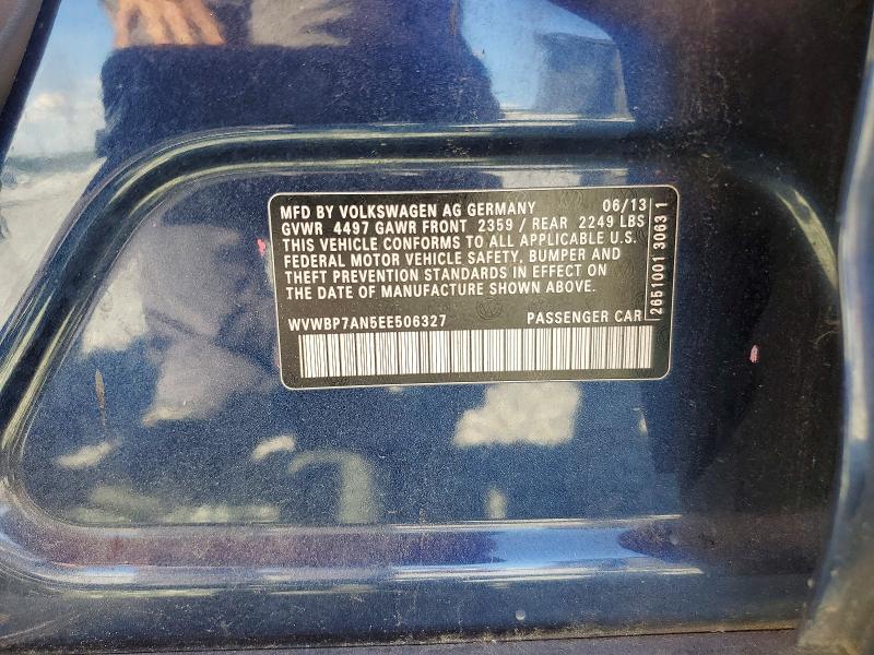 Продажа на аукционе авто 2014 Volkswagen Cc Sport, vin: WVWBP7AN5EE506327, номер лота: 57626176