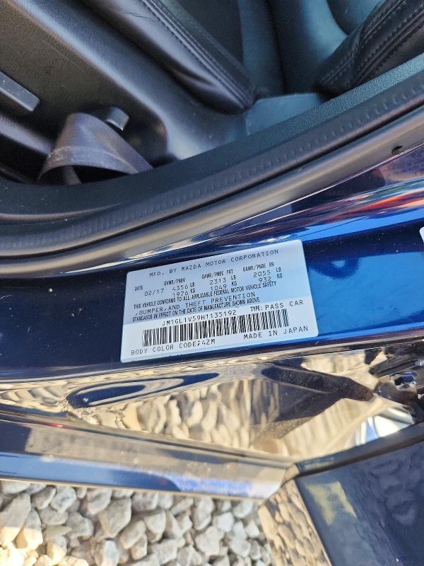 2017 Mazda 6 მანქანა იყიდება აუქციონზე, vin: JM1GL1V59H1135192, აუქციონის ნომერი: 85987075