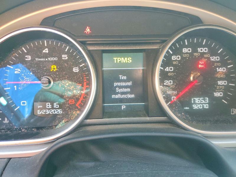 58788586 :رقم المزاد ، WA1LGAFE0CD010018 vin ، 2012 Audi Q7 مزاد بيع