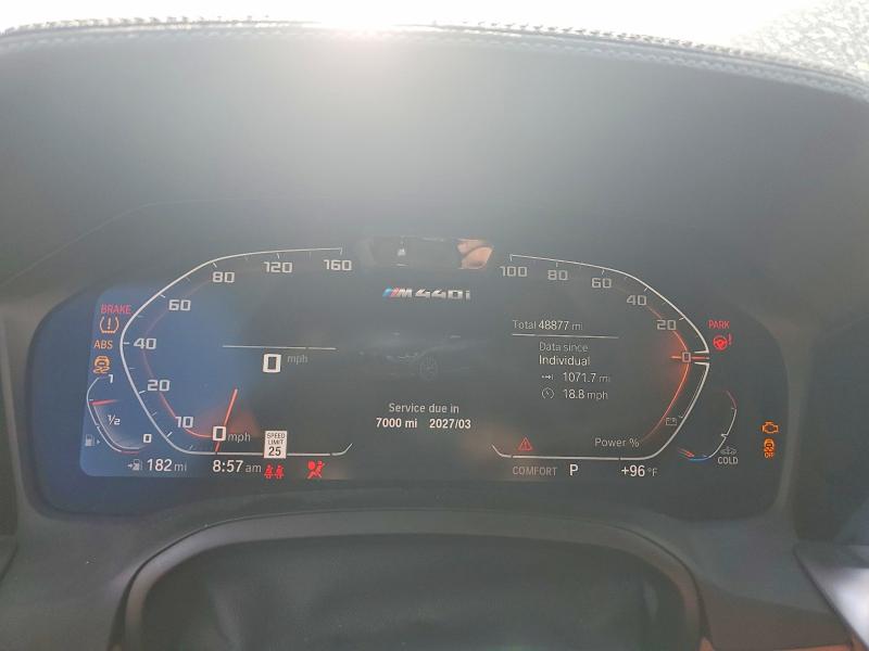 Aukcja sprzedaży 2021 Bmw M440i, vin: WBA53AT0XMCG72683, numer aukcji: 57952466