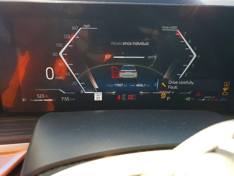 Продаж на аукціоні авто 2025 Bmw X7, vin: 5UX23EM02S9W56740, номер лоту: 57511776