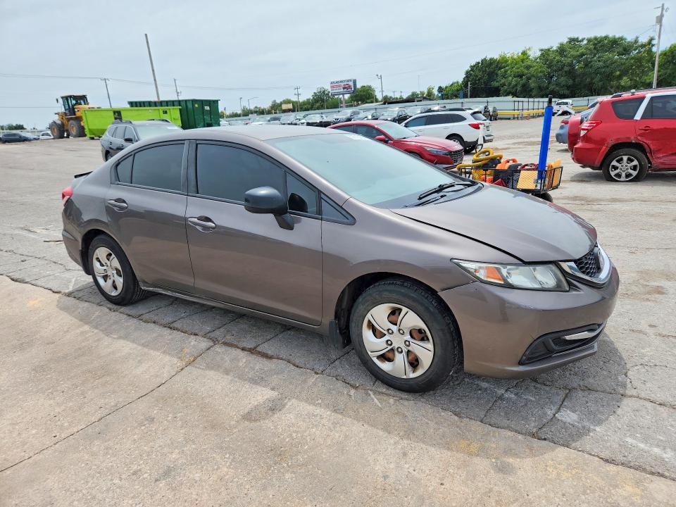 2013 Honda Civic მანქანა იყიდება აუქციონზე, vin: 2HGFB2F54DH587647, აუქციონის ნომერი: 58210186