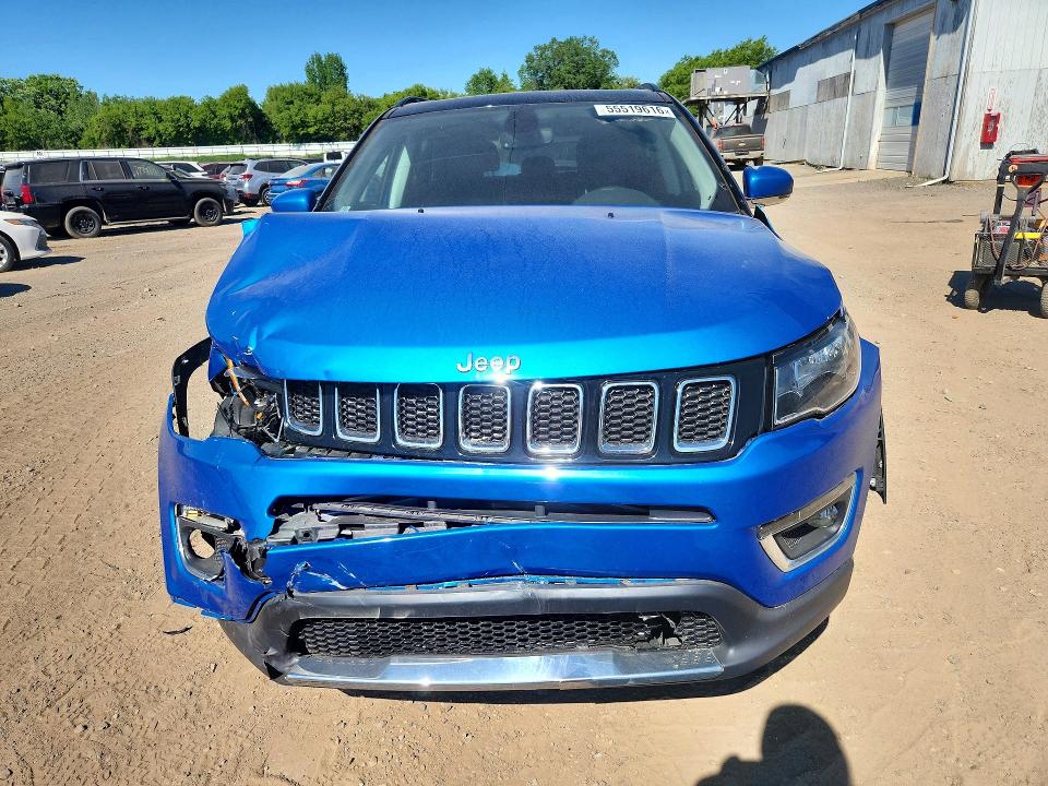 Продаж на аукціоні авто 2020 Jeep Compass, vin: 3C4NJDCB4LT159957, номер лоту: 55519616