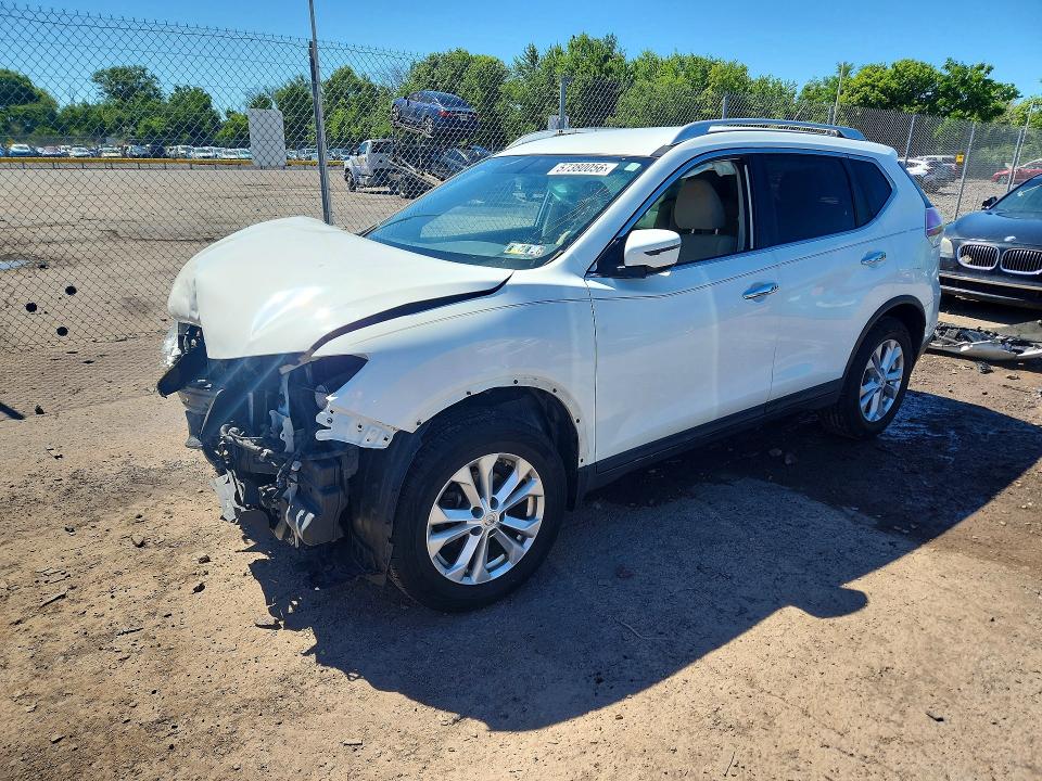 Aukcja sprzedaży 2016 Nissan Rogue, vin: KNMAT2MV1GP642838, numer aukcji: 57380056