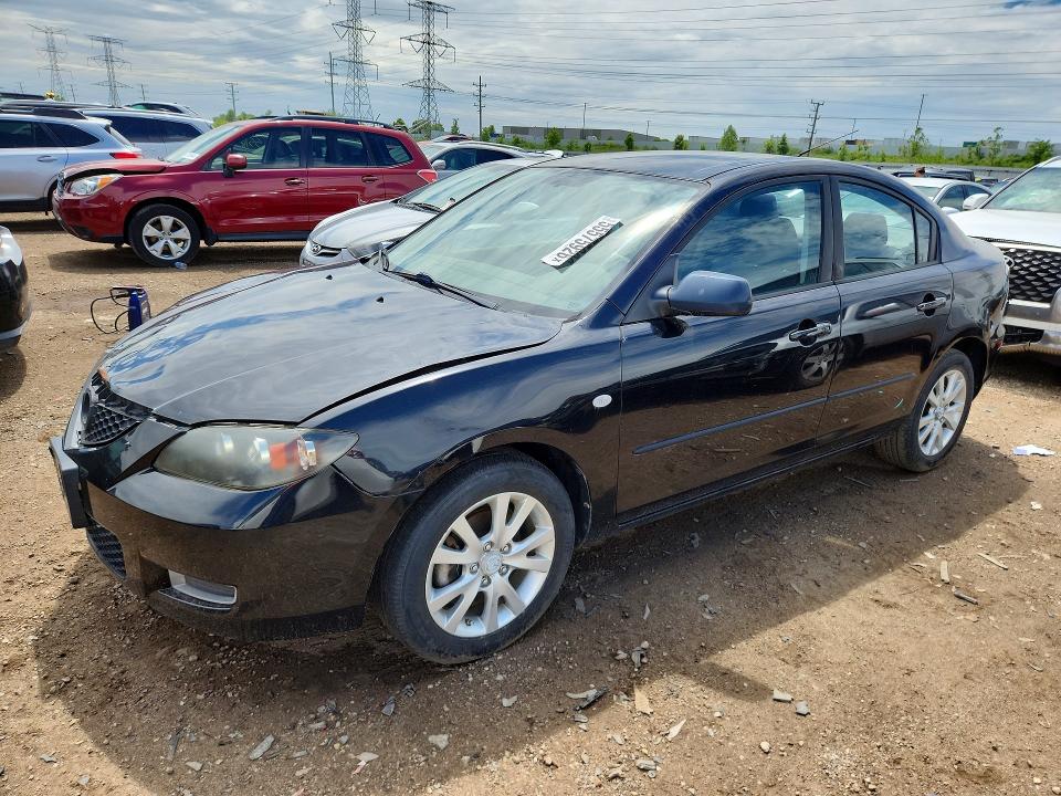 Продажа на аукционе авто 2007 Mazda 3, vin: JM1BK32F271722256, номер лота: 55575926