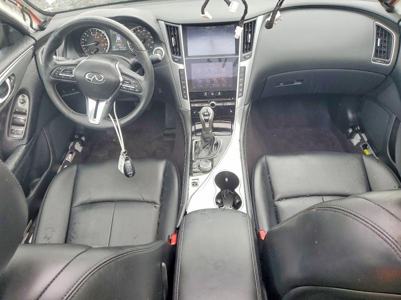 2021 Infiniti Q50 მანქანა იყიდება აუქციონზე, vin: JN1EV7BR2MM755213, აუქციონის ნომერი: 58097216
