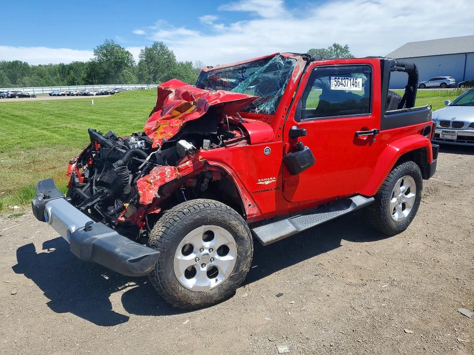 Aukcja sprzedaży 2015 Jeep Wrangler, vin: 1C4AJWBG3FL621822, numer aukcji: 56437146