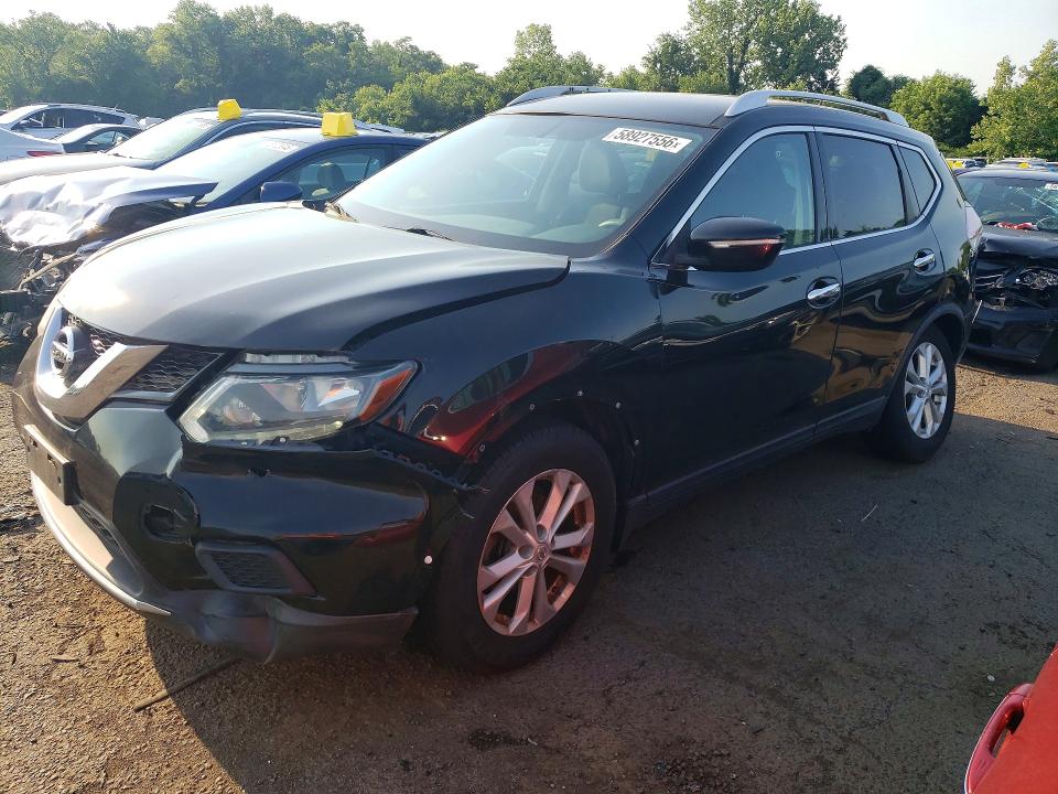 Продаж на аукціоні авто 2015 Nissan Rogue, vin: KNMAT2MT4FP583541, номер лоту: 58927556