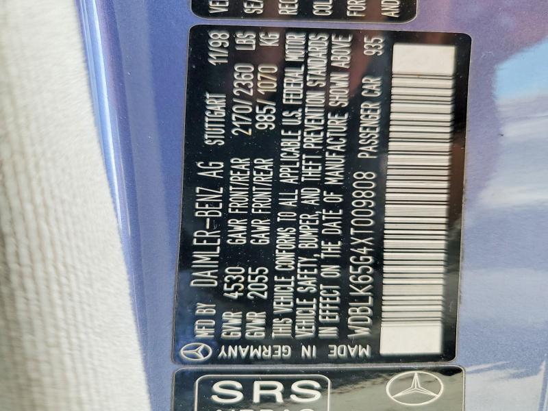 Продажа на аукционе авто 1999 Mercedes-benz Clk, vin: WDBLK65G4XT009808, номер лота: 55354506