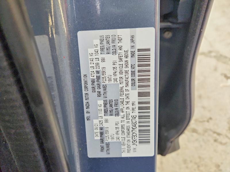 56883286 :رقم المزاد ، JM3KFBCM7M0480746 vin ، 2021 Mazda Cx-5 مزاد بيع