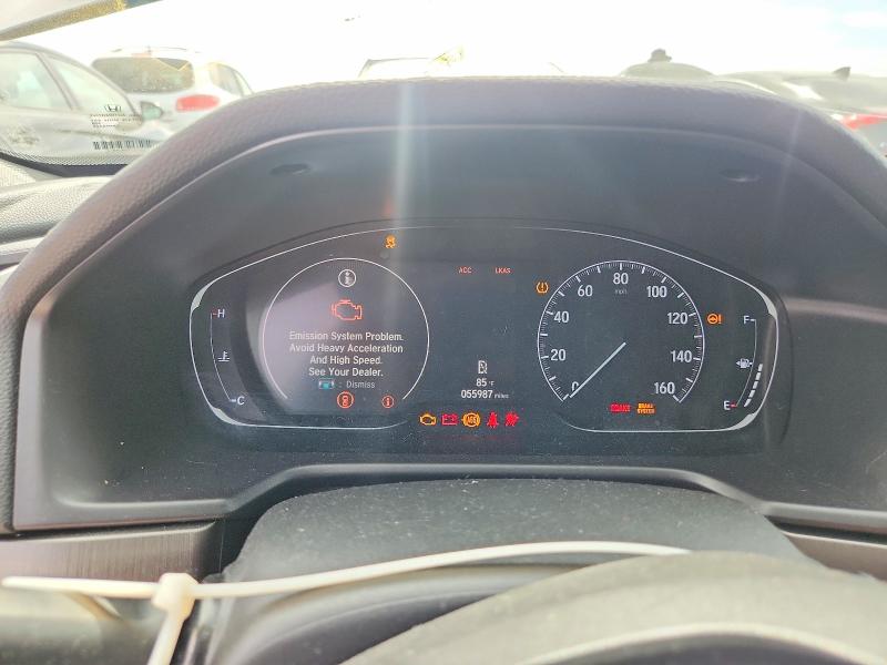Auction sale of the 2019 Honda Accord, vin: 1HGCV1F13KA058400, lot number: 55424466