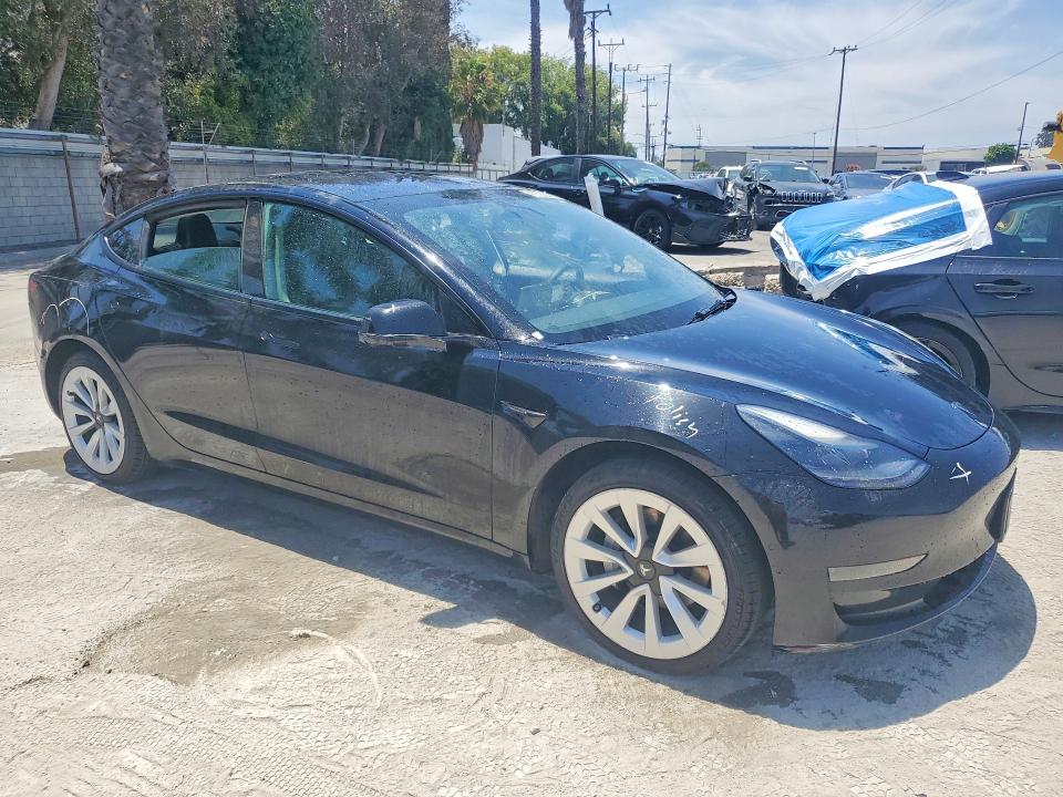 Продажа на аукционе авто 2022 Tesla Model 3, vin: 5YJ3E1EA7NF290882, номер лота: 55810116