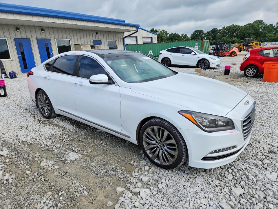 57174476 :رقم المزاد ، KMHGN4JF5HU173393 vin ، 2017 Genesis G80 مزاد بيع