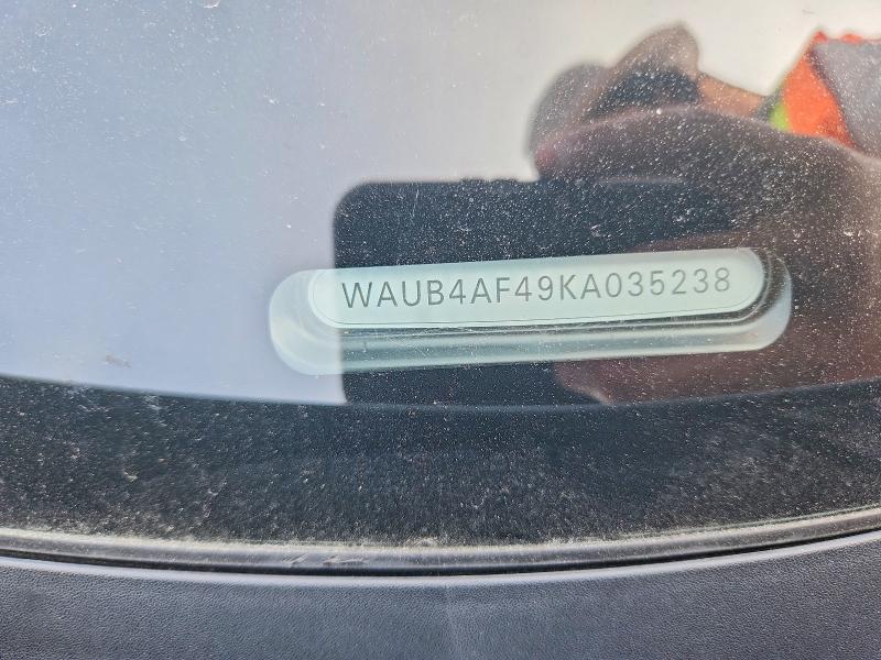 Aukcja sprzedaży 2019 Audi S4, vin: WAUB4AF49KA035238, numer aukcji: 55993826