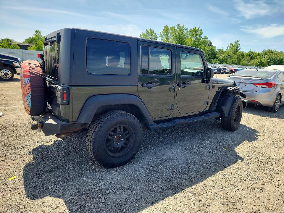 2011 Jeep Wrangler Unlimited მანქანა იყიდება აუქციონზე, vin: 1J4BA3H17BL551297, აუქციონის ნომერი: 56438096
