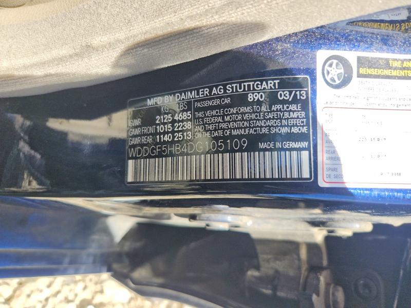 Продажа на аукционе авто 2013 Mercedes-benz C, vin: WDDGF5HB4DG105109, номер лота: 56094106