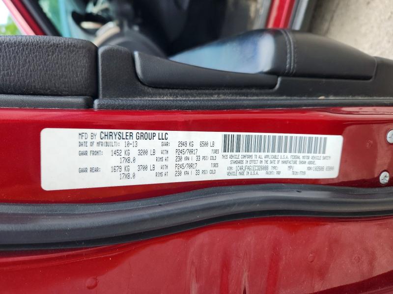 Продажа на аукционе авто 2014 Jeep Grand Cherokee, vin: 1C4RJFAG1EC326088, номер лота: 56625086