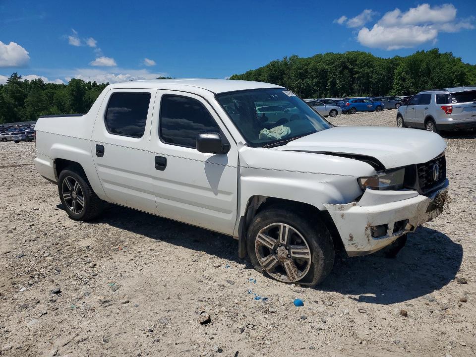 Продаж на аукціоні авто 2013 Honda Ridgeline, vin: 5FPYK1F74DB011587, номер лоту: 58643506