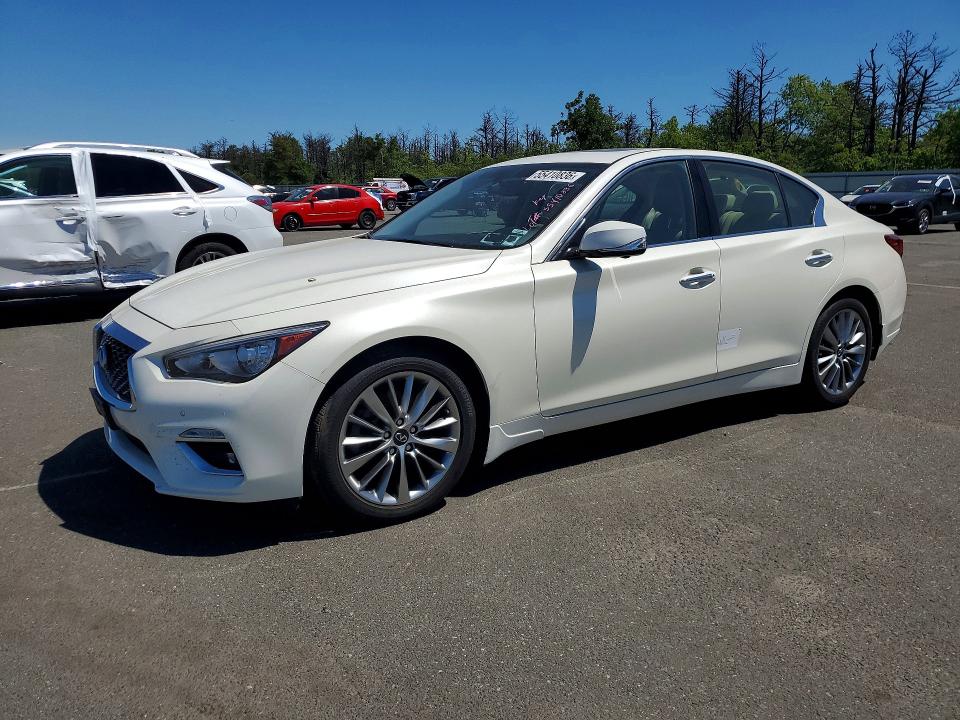 2022 Infiniti Q50 მანქანა იყიდება აუქციონზე, vin: JN1EV7BR0NM340344, აუქციონის ნომერი: 55410836