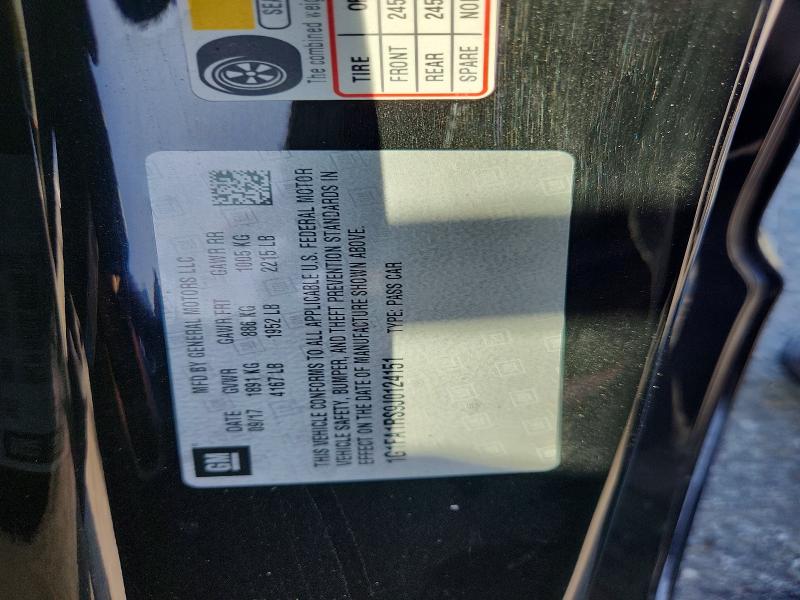 Продаж на аукціоні авто 2018 Chevrolet Camaro, vin: 1G1FA1RS9J0124151, номер лоту: 57609366