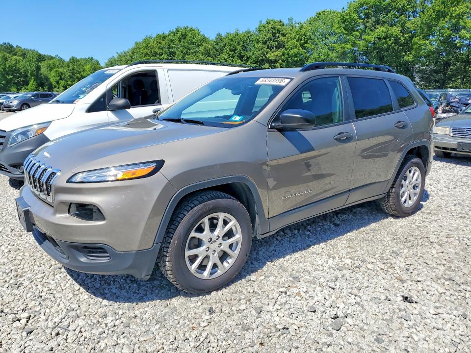 2016 Jeep Cherokee მანქანა იყიდება აუქციონზე, vin: 1C4PJMAS3GW250911, აუქციონის ნომერი: 56543396