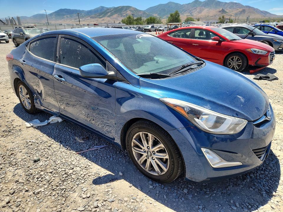 2016 Hyundai Elantra მანქანა იყიდება აუქციონზე, vin: KMHDH4AE8GU586893, აუქციონის ნომერი: 56746626