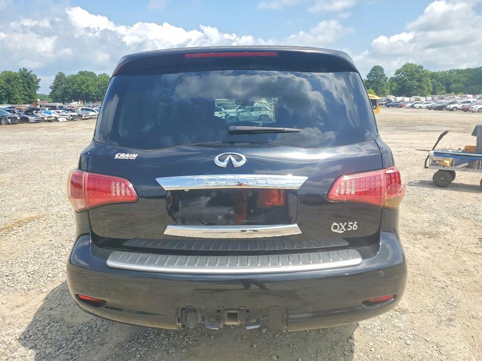 56734576 :رقم المزاد ، JN8AZ2NF2C9518585 vin ، 2012 Infiniti Qx56 مزاد بيع