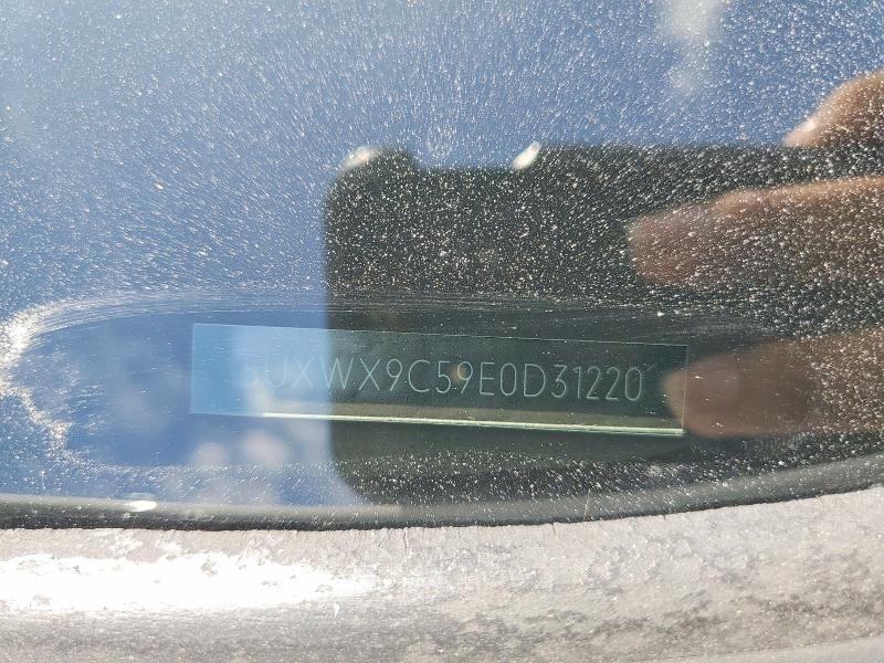 56333376 :رقم المزاد ، 5UXWX9C59E0D31220 vin ، 2014 Bmw X3 مزاد بيع
