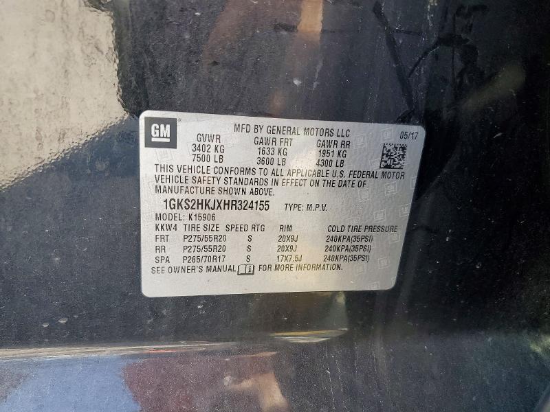 Продажа на аукционе авто 2017 Gmc Yukon Xl, vin: 1GKS2HKJXHR324155, номер лота: 56471276