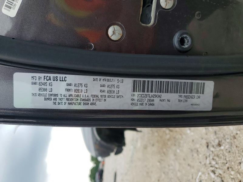 2018 Dodge Challenger მანქანა იყიდება აუქციონზე, vin: 2C3CDZBT6JH294342, აუქციონის ნომერი: 58092326