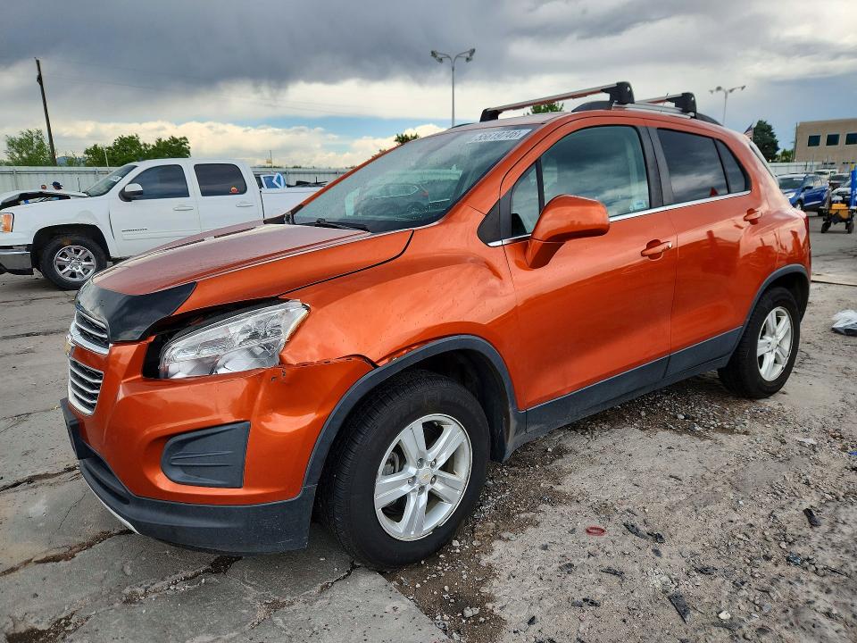 Aukcja sprzedaży 2016 Chevrolet Trax, vin: KL7CJPSB0GB654736, numer aukcji: 55619746
